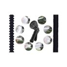 Kerticső 45m nyújtható csatlakozókkal, fúvókával és akasszalva