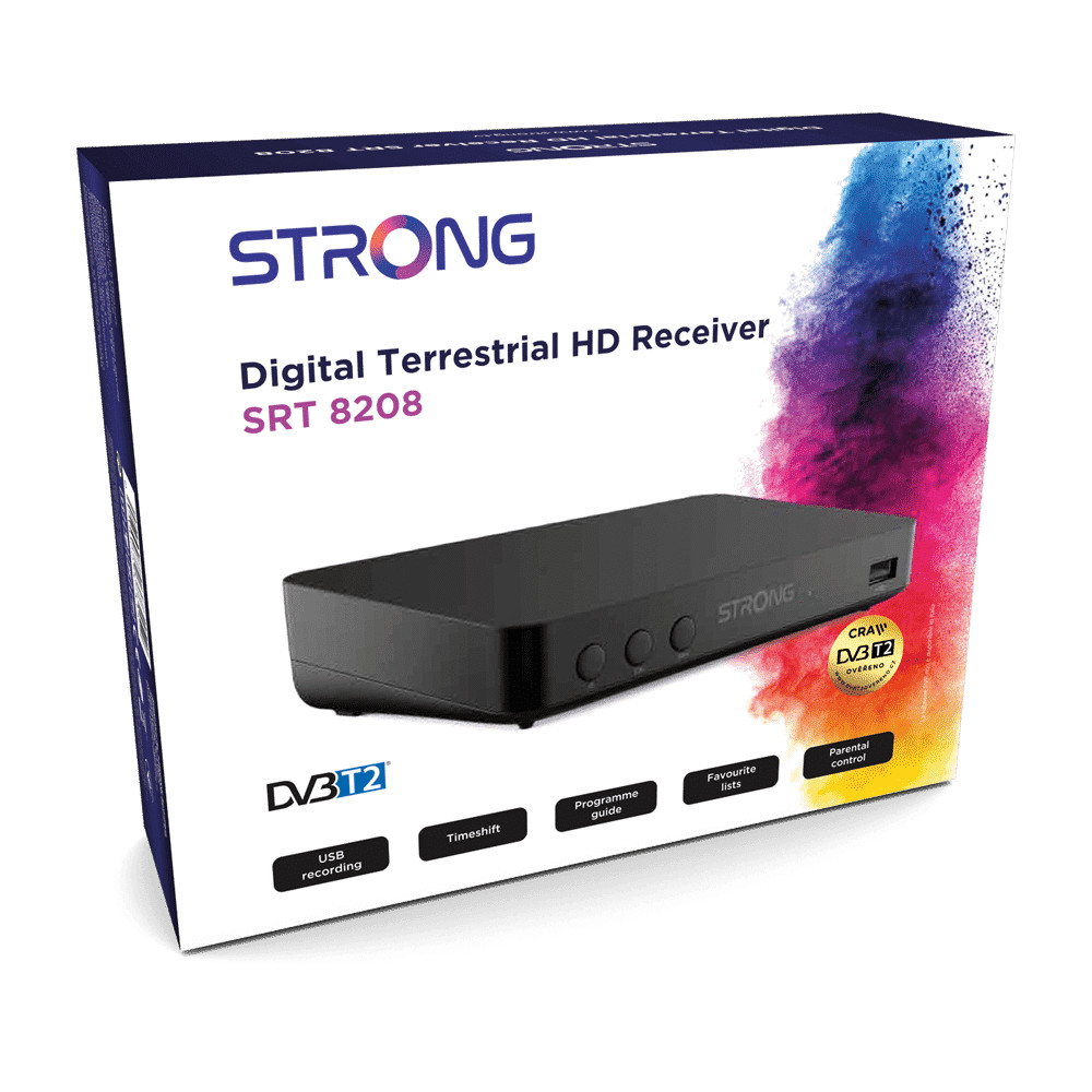 Strong SRT8208 DVB-T Set-Top-Box 